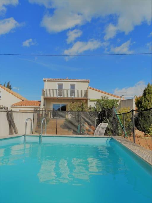 Grande Villa Neuve Avec Piscine Pres Mer Et Sete 巴拉吕克莱班 外观 照片